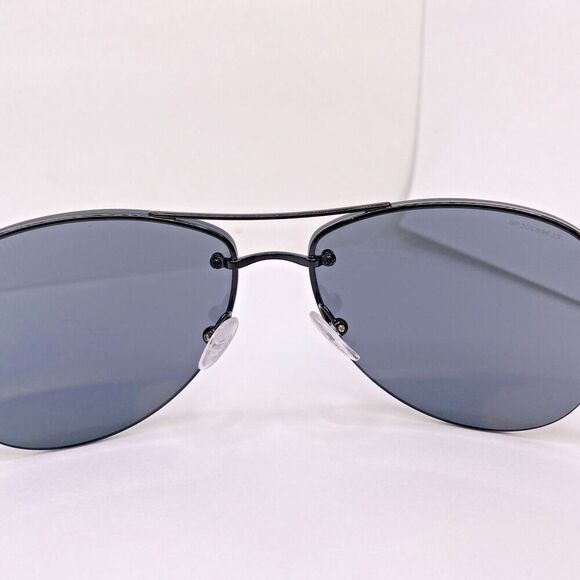 Prada Sunglasses Authentic Frames SPR 50R 7AX-5L0 59 [] 14 135 MM Black Red - Picture 7 of 11